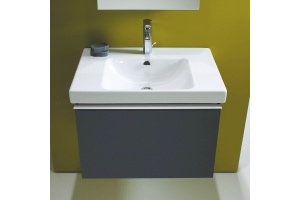 Тумба с раковиной Jacob Delafon Odeon Up 70 серый антрацит - 2