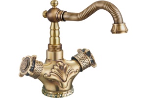 Смеситель Zorg Antic A 3009U-BR для раковины