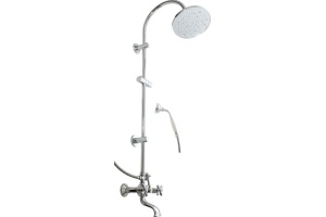 Душевая стойка Rav Slezak Morava retro хром