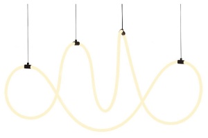 Подвесной светодный светильник Arte Lamp Klimt A2850SP-80BK