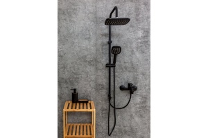 Душевой комплект Orange Aristo M19-944b черный - 3