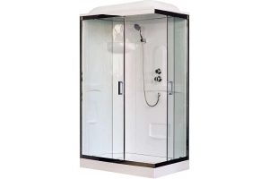 Душевая кабина Royal Bath HP 120х80 L профиль хром стекло прозрачное