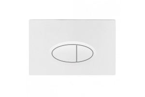 Кнопка смыва BelBagno белая глянцевая (BB052BL)