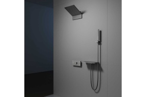 Душевой комплект Vincea Futura с термостатом сталь - 2