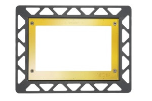 Рамка монтажная, позолоченная