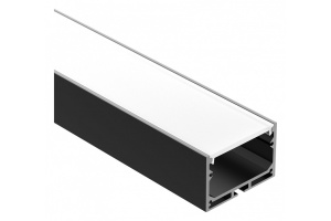 Профиль с рассеивателем Arlight SL-LINE-4932-2500 BLACK+OPAL 027988