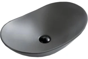 Раковина накладная BelBagno 60.5 см серый матовый (BB1404-H311)