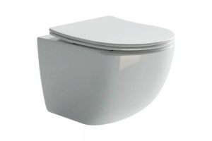 Комплект подвесного унитаза с инсталляцией Ceramica Nova Forma с кнопкой Flat белой матовой - 2