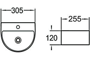 Рукомойник SantiLine SL-2007 - 2