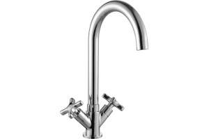 Смеситель для кухонной мойки Rossinka  хром (RS39-72U)