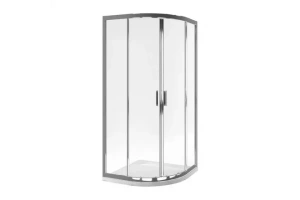 Душевой уголок Excellent Серия 201 80х80 хром стекло прозрачное