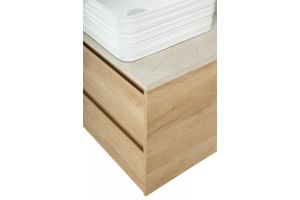 Столешница BelBagno 80х46 бежевый матовый мрамор (KEP-80-MCO) - 2