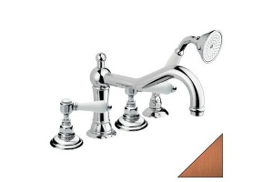 Nicolazzi 1449BZ78 Смеситель на 3 отв для ванны с душем *PETIT M.BLANC*