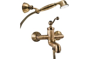 Смеситель для ванны с душем Paini Duomo 88F3105KM