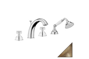 Смеситель Webert Ottocento OT730101065 бронза, на борт ванны