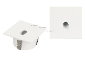 Встраиваемый светодиодный светильник Arlight LT-Gap-S70x70-3W Warm3000 025738