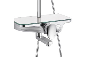 Душевая система WeltWasser WW DP 1020 CR хром (10000003184) - 2