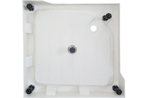 Квадратный душевой поддон Royal bath  90 см (RB 90HP) - 3