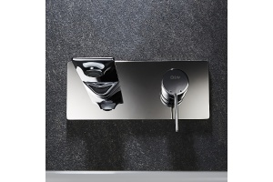 Смеситель для раковины встраиваемый Black&White Universell хром - 3