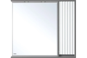 Зеркало Brevita Balaton 90 R, белое (BAL-04090-01-П)