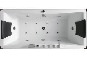 Гидромассажная ванна Gemy  175x80 см (G9076 K)