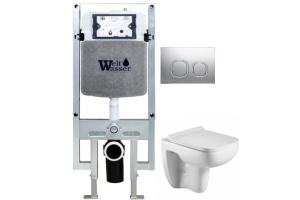 Комплект Weltwasser AMBERG 497 ST + KEHLBACH 004 GL-WT + AMBERG RD-CR (10000006716)