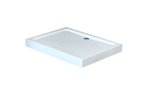 Душевой уголок Royal Bath HP 120х90 с поддоном профиль хром стекло матовое - 3