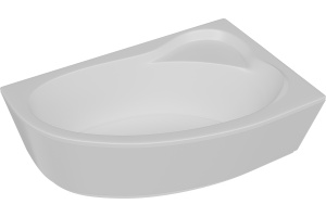 Акриловая ванна Акватек Фиджи 170x110 правая, с вклееным каркасом - 3