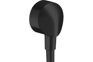 Шланговое подключение Hansgrohe FixFit черный матовый