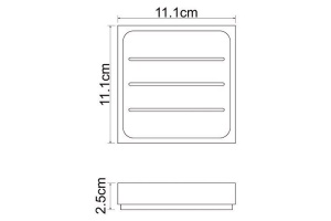 Мыльница Wasserkraft Leine K-3829 - 2