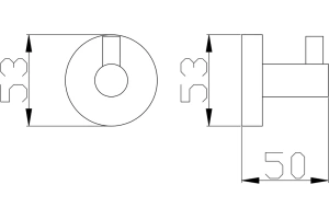 Крючок Rav Slezak Colorado хром - 3