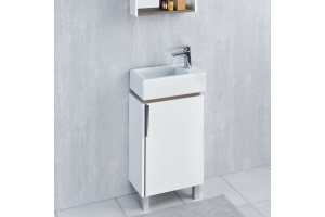 Тумба для комплекта AQUATON Бэлла 46 белая, джарра