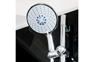 Душевая кабина Deto B 100х100 без крыши, черный (B01BLACK) - 3