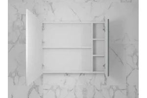 Зеркало-шкаф Style Line Стокгольм 70 серый - 3