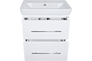 Тумба для комплекта Misty Елена 80 белая, с 2-мя ящиками - 3
