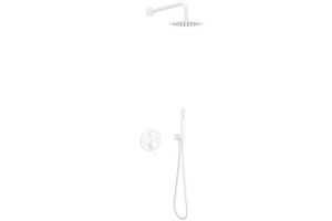 Душевой комплект Excellent Pi белый матовый