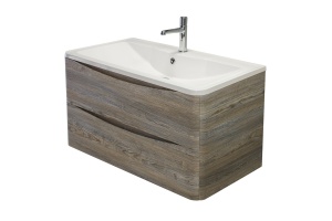 Комплект мебели BelBagno Acqua 90 светлое дерево - 3