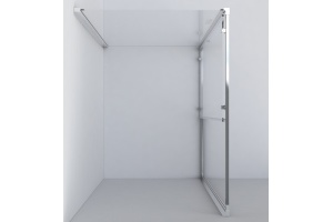 Душевой уголок Vincea Garda 130х90 хром стекло прозрачное - 2