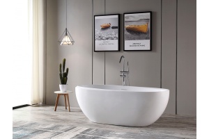 Акриловая ванна Abber 170x80, универсальная (AB9285) - 2