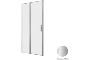 3.31029.BA PRIORITY, Дверь 8мм, 1000мм стекло Optiwhite, Easyclean, браш алюминий (294058)