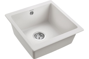 Мойка кухонная Paulmark Brilon 45 белый матовый - 2