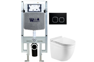 Комплект Weltwasser AMBERG 497 ST + HEIMBACH 004 GL-WT + AMBERG RD-BL (10000006703)