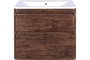 Тумба для комплекта Style Line Атлантика 90 Люкс Plus, подвесная, старое дерево