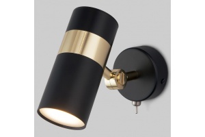 Бра Eurosvet Viero 20096/1 черный/золото