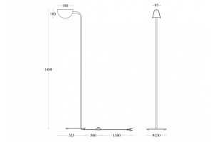 Торшер Maytoni Technical Mollis MOD126FL-01B - 2