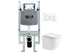 Комплект Weltwasser AMBERG 497 ST + MERZBACH 004 GL-WT + AMBERG RD-WT (10000006722)