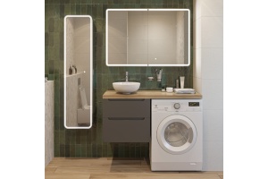 Мебель для ванной STWORKI Берген 122 серая