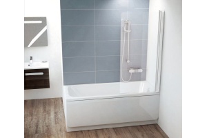 Шторки для ванной Ravak Chrome 80 см (7QR40100Z1) - 2