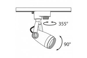 Трековый светильник Maytoni Track TR001-1-GU10-W - 2