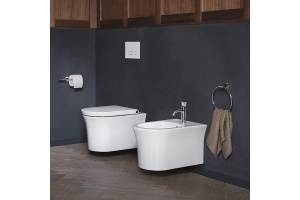 Duravit White Tulip Биде напольное 370x580х420 мм, с переливом, с 1 отв под смеситель, цвет: белый - 2